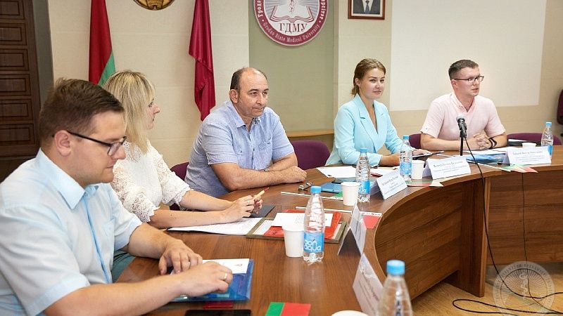 Командообразование и формирование корпоративного духа. Отчетно-выборная конференция первичной организации ОО «БРСМ» состоялась в ГрГМУ