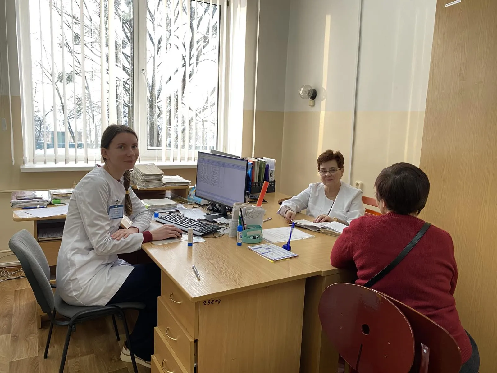 Выезд профессорско-преподавательского состава ГрГМУ в Щучинскую ЦРБ