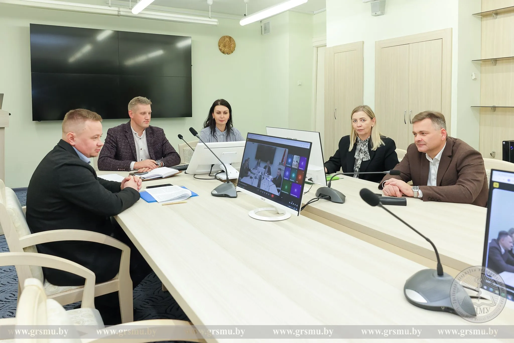 Все о поступлении и учебе. В ГрГМУ прошла профориентационная встреча с выпускниками медицинских колледжей