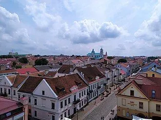 Экскурсия по историческому центру г.Гродно для русскоязычных студентов ФИУ ГрГМУ