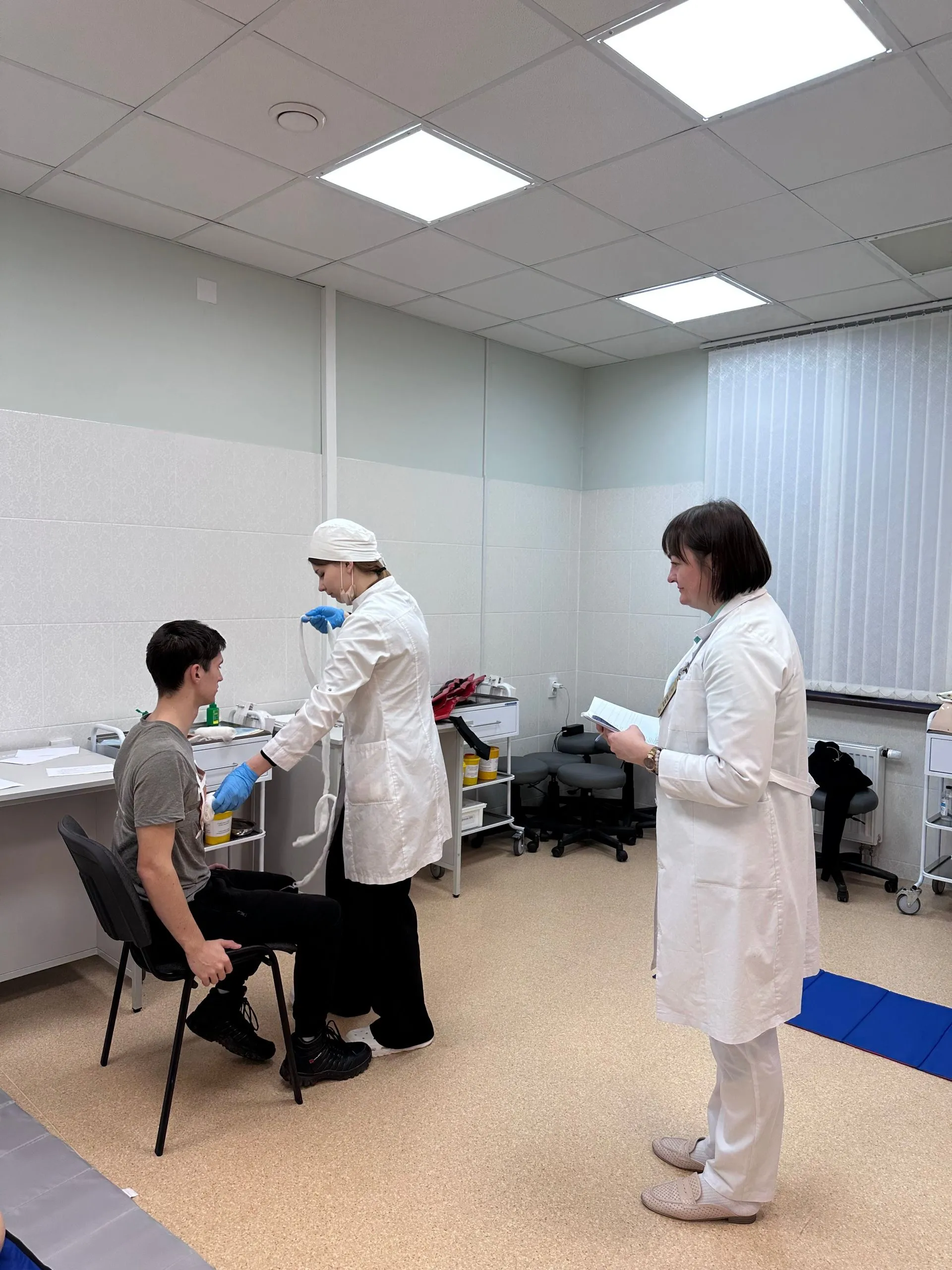 В ГрГМУ состоялась внутриуниверситетская олимпиада по дисциплине «Первая помощь»
