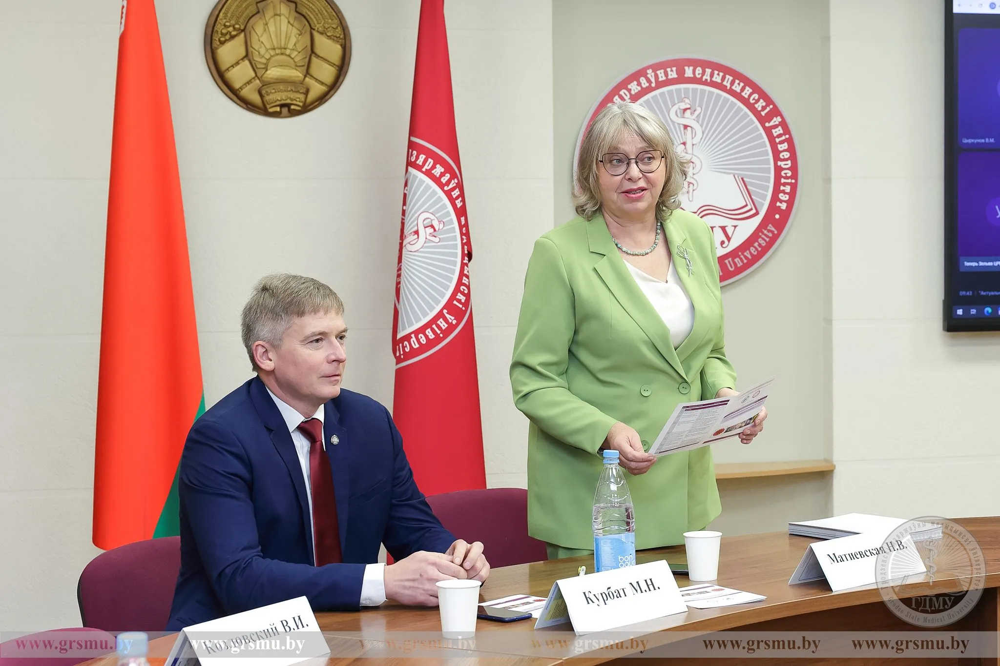 В ГрГМУ проходит конференция с международным участием «Актуальные вопросы социально значимых инфекционных болезней»