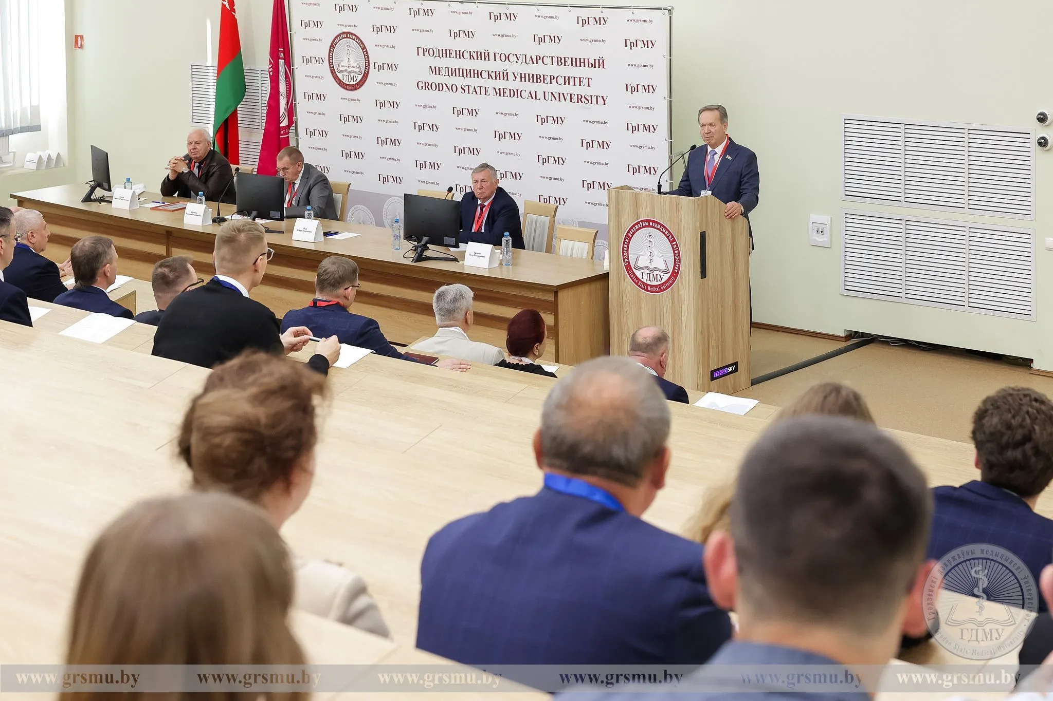В ГрГМУ проходит республиканская научно-практическая конференция «Актуальные и дискуссионные вопросы малоинвазивной хирургии»