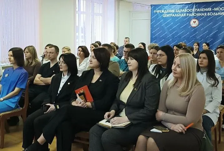 Встреча молодых специалистов с ректором ГрГМУ в Мостовской ЦРБ