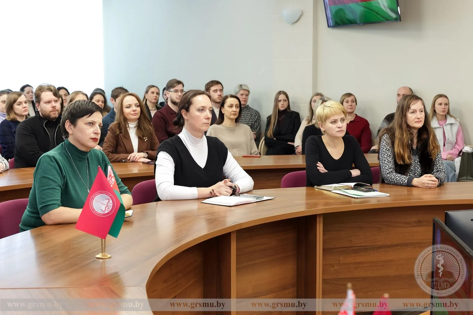 О приоритетах пятилетки. Итоги второго заседания VII ВНС обсудили в Гродненском медуниверситете