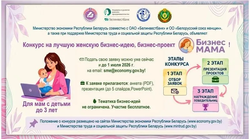 Конкурс на лучшую бизнес-идею, бизнес-проект «БизнесМАМА»