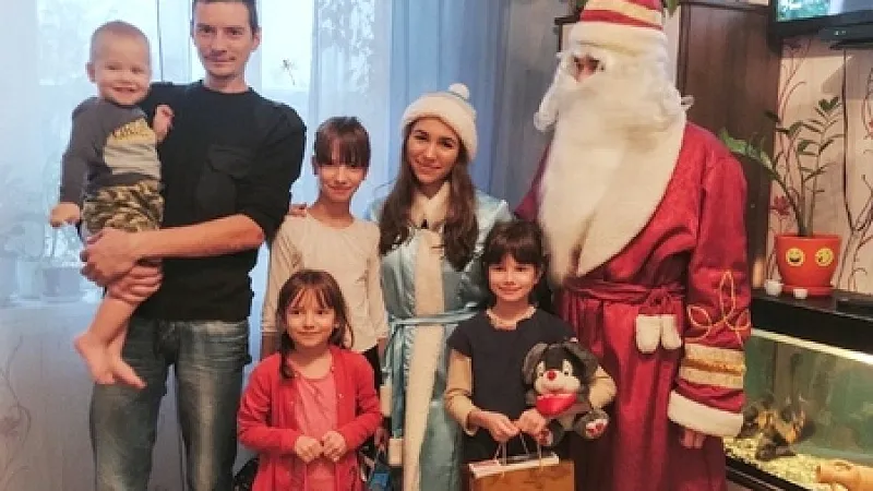 Новогодняя «Корзина добра»