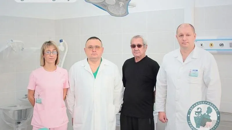 В Гродненской университетской клинике внедрена операция эндопротезирования брюшного отдела аорты и подвздошных артерий стент-графтом