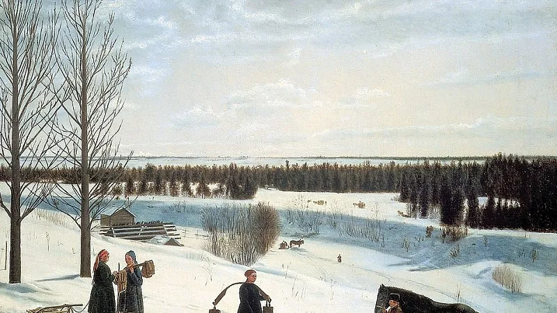 Никифор Крылов. «Русская зима»