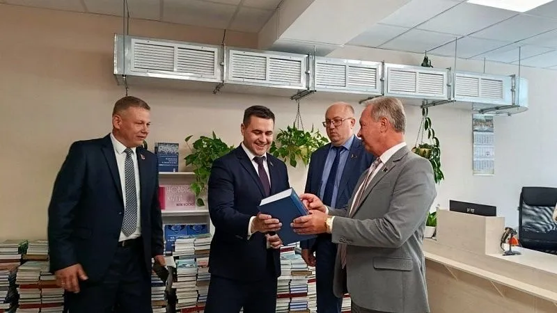 Министр образования Республики Беларусь Андрей Иванович Иванец с рабочим визитом посетил Гродненский государственный медицинский университет