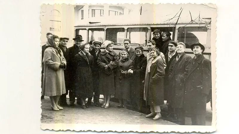 1961 год. Встреча студенческого научного общества с Литовским СНО
