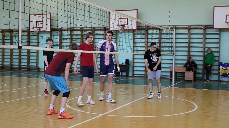 Первенство по волейболу среди мужских команд факультетов