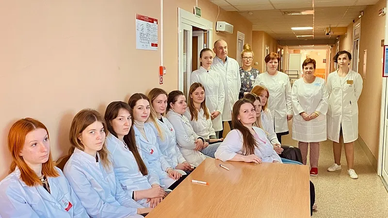 Акция «Здоровье щитовидной железы» в рамках Года белорусской женщины прошла на клинических базах ГрГМУ