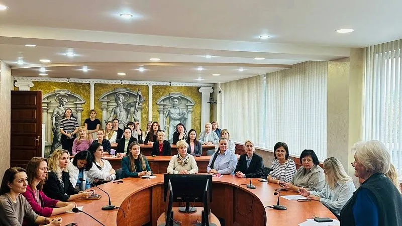 Встреча членов первички «Белорусского союза женщин» и представителей молодежного крыла