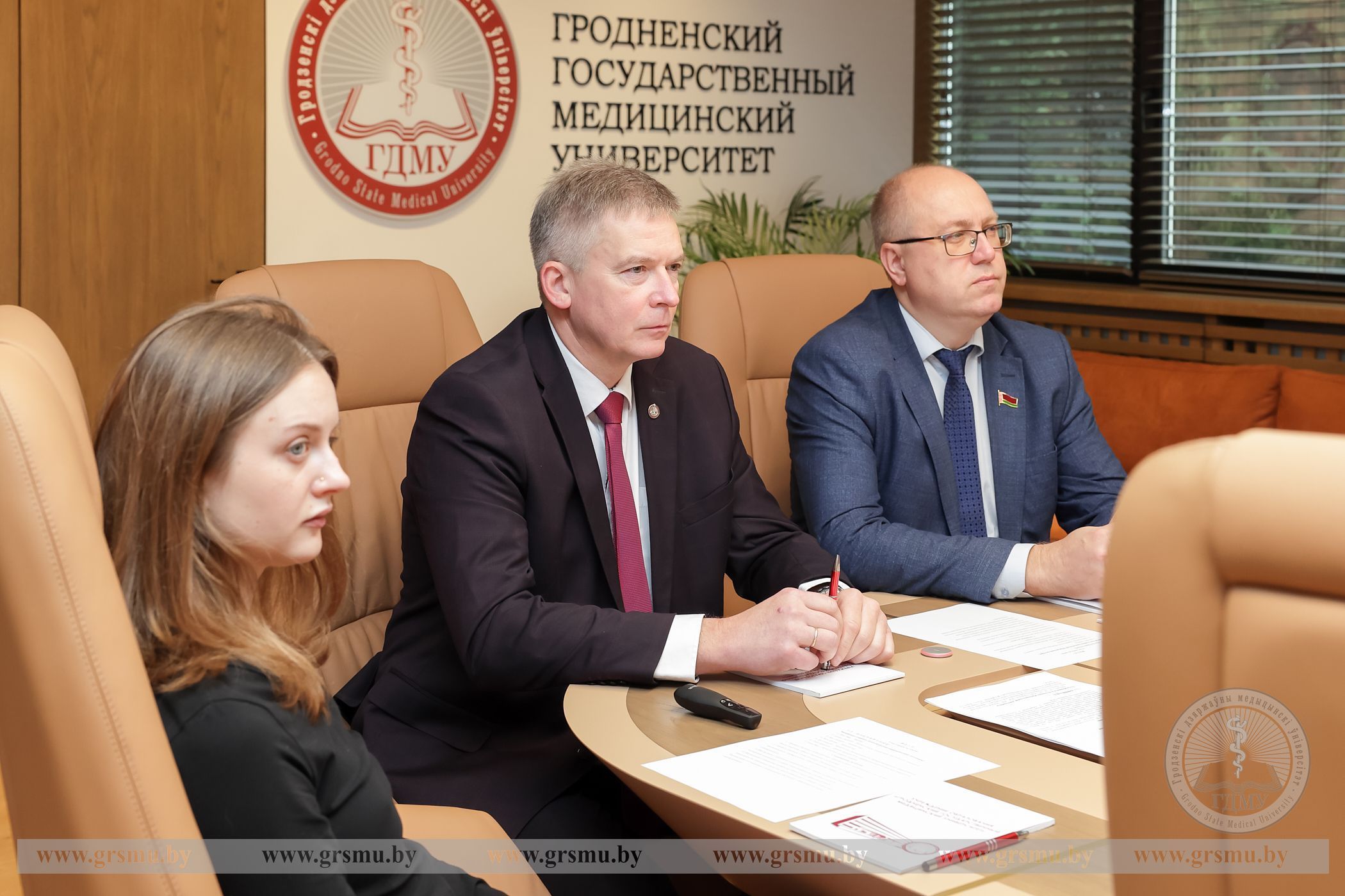 Руководство ГрГМУ и Цанчжоуского медицинского колледжа обсудили новые векторы сотрудничества