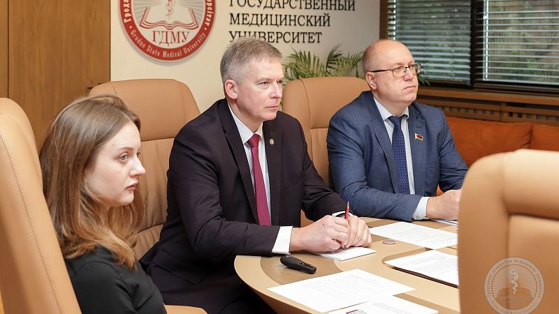 Руководство ГрГМУ и Цанчжоуского медицинского колледжа обсудили новые векторы сотрудничества